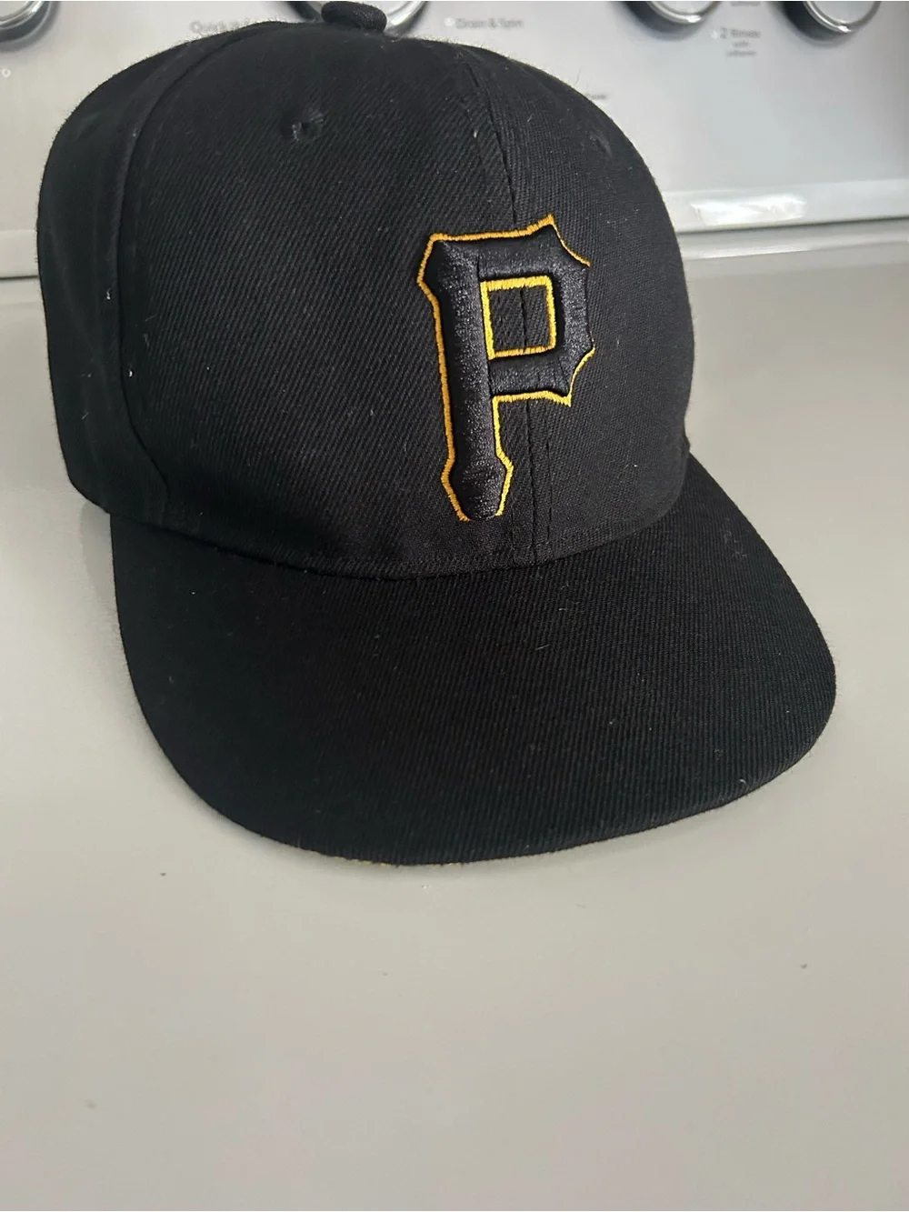 New Era Kids Black and Yellow Pittsburgh Pirates Logo Cap